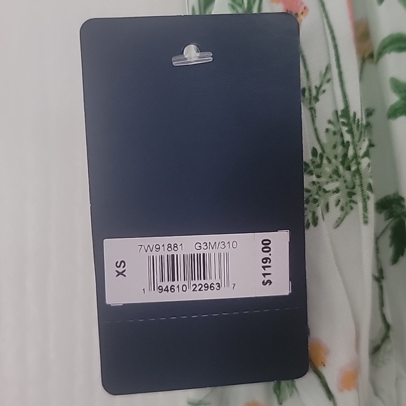 LUCKY BRAND NEW MAXI DRESS FLORAL XS - Picture 6 of 8